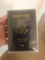 Offre Spéciale en gros clair Transparent givré carte d'identité protecteur de voyage passeport porte-couvercle étui organisateur convient presque pays