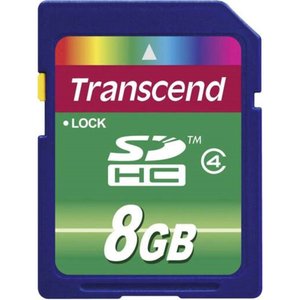 Scheda SDHC Transcend 8GB Classe 4 Mitsubishi Electric - Codice articolo: 612268 - Product Image 1