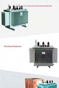 Transformador de Potencia Sumergido en Aceite S11-10KV de Alta Potencia y Ultra Capacidad - Product Image 3