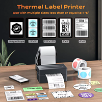 Imprimante d'étiquettes Y811, machine d'impression d'étiquettes 4x6, Bluetooth, thermique, livraison express aux États-Unis et en Europe