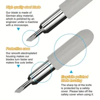 Lame de découpe pour traceur compatible avec les lames dorées Cricut Joy, adaptée aux films PVC, autocollants, étiquettes, papier et vinyle