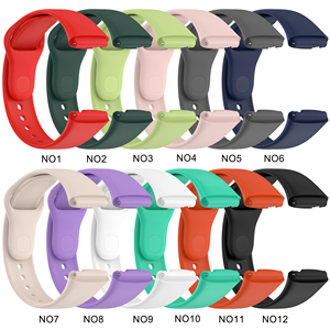 BEEFLYPOWER Nuevo Producto Correa de Repuesto de Silicona de Color Sólido para Reloj Inteligente <span class=keywords><strong>Redmi</strong></span> <span class=keywords><strong>Watch</strong></span> 3 <span class=keywords><strong>Lite</strong></span>/3 Active - Product Image 2