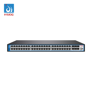 HSGQ-5554P 48 * GE + 6*10G SFP + สวิตช์ PoE ที่มีการจัดการ L3รองรับเลเยอร์<span class=keywords><strong>3</strong></span>โปรโตคอลเส้นทางที่มีฟังก์ชั่น PD-Alive - Product Image 2