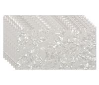 Plaque auto-adhésive pour guitare blanche, 1 pièce, pièce de protection pour guitare, 51x20cm