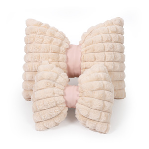 Coussin d'appui-tête de voiture avec design en forme de nœud, en coton PP doux, soutien du cou et de la colonne vertébrale pour l'intérieur de la voiture, utilisation quatre saisons - Product Image 5