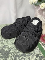 Chaussures de danse pour filles à bout rond, bottes de ballet chaudes doublées de coton, semelle souple en PU, chaussures pour enfants