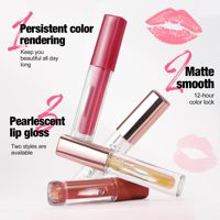 Kit de Rouge à Lèvres, Gloss et Crayon à Lèvres en Gros, Marque Privée, Ensemble de Lèvres Mat Imperméable Longue Durée, Cosmétiques pour les Lèvres