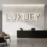 Lettres lumineuses LED personnalisées, panneau publicitaire pour boutique, lettres en relief, logo LED pour entreprise