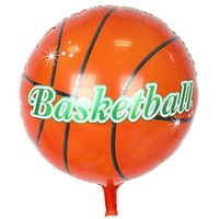 Ballons d'anniversaire pour enfants, ballons en forme de ballon de basket-ball, de volley-ball et de football, décoration de ballon rond imprimé
