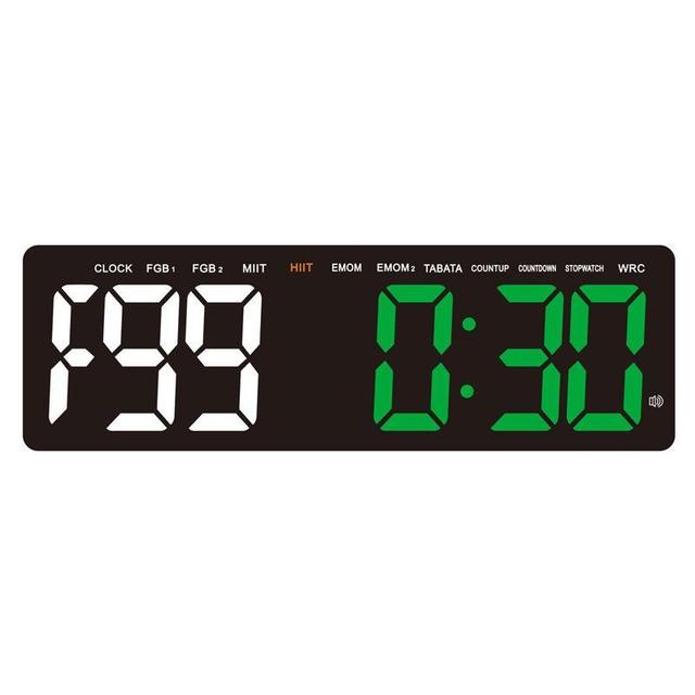 GANXIN Electronic Countdown Gym Fitness Timer LED Display Stopwatch Multifunction Digital Interval Clock with Remote Control