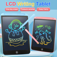 Écrire un bloc-notes effaçable tablette d'écriture Lcd tablette d'écriture enfant en bas âge planche à dessin
