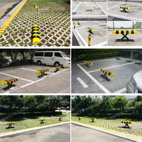 Bloquer le stationnement Smart Protection de stationnement de voiture privée épaississement serrure de stationnement à télécommande