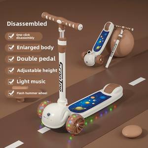 Vente en gros de <span class=keywords><strong>trottinette</strong></span> amovible pour bébé, matériau en acier, pliable et pliable, pour garçons et filles de 1 à 12 ans - Product Image 6