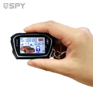 SPY Car Shock Sensor Key Smart Keys Engine Keyless Starter 2way Car Alarm System For Toyota Vitze