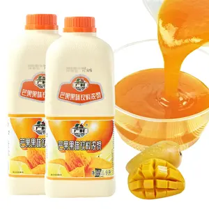 1.9L Guangcun Mango Flavor Fruit Juice Concentrate for Bubble Tea