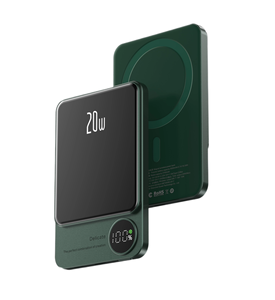 Batería Externa Magnética para iPhone, 10000 mAh, Ultrafina, Portátil, Carga Rápida con Cable PD20W, Carga Magnética de 15W, con Clip - Product Image 1