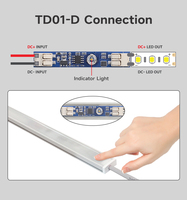 Shinechip 4A LED Linear Profile Strip Lamp Smart IP20 Cabinet Use Sensor Switch DC12V/24V Capacitive Touch Inductive Module