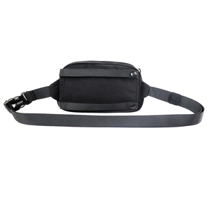 Sac banane vintage pour femme en nylon Loxy gris clair, résistant à l'eau, pour le jogging, les sports de plein air, minimaliste, écologique et tendance - Product Image 6
