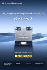 BL-M8812EU2 двухдиапазонный Wi-Fi модуль с высоким выходом, беспроводной адаптер USB для Дронов и моделей RC (2,4/5 ГГц, 29 дБм) - Product Image 3