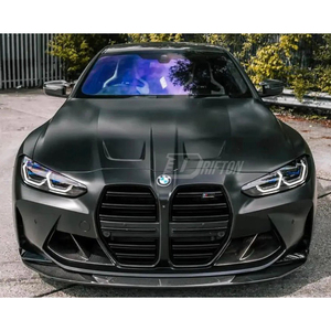 ตัวแยกด้านหน้าคาร์บอนไฟเบอร์สำหรับรถ BMW G81 G80 G83 G82 M3 M4สไตล์ MHC - Product Image 2