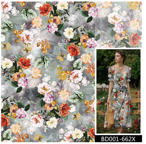 Digital Floral Women Pajamas Digital Hotsale Spun <b>Viscose</b> Print <b>100</b>% Rayon <b>Fabric</b> - Product Image 2