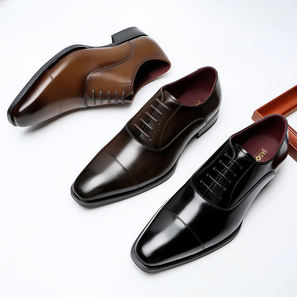 Zapatos de Vestir Clásicos de Boda para Hombre en Piel Genuina Zapatos Formales de Moda para Hombre Chaussures-Homme Zapatos para Oficina Fiesta y Vestir para Hombre - Product Image 2