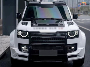 Kit de Carrocería Completo Estilo Lumma de Alta Calidad KXY con Acabado Mate para <span class=keywords><strong>Land</strong></span> <span class=keywords><strong>Rover</strong></span> <span class=keywords><strong>Defender</strong></span> 90 110, Ensamblaje Frontal, Parachoques, Capó, Guardabarros Laterales - Product Image 4