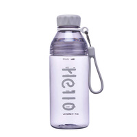 Yiben Offre Spéciale étanche 500ML voyage vide en plastique bouteilles d'eau potable jus clair vide bouteilles d'eau potable en plastique