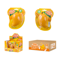 Fruitvormige dubbelgelaagse gevulde gummy snoepjes met sappige vulling, zachte gummy snoepjes, op maat gemaakte private label gummy snoepjes
