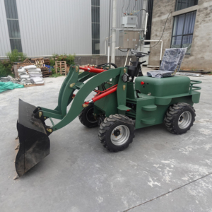 Wheel <span class=keywords><strong>Loader</strong></span> Listrik Profesional dengan Desain Lengan Tebal untuk Daya Angkut yang Ditingkatkan untuk Penggunaan di Pertanian, Rumah, Gudang, Hutan, dan Padang Rumput - Product Image 1