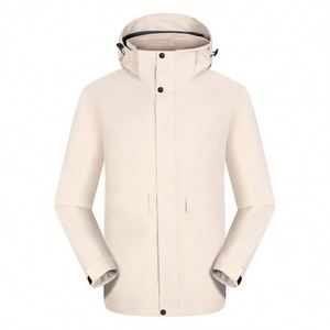 Veste d'hiver imperméable pour homme 3 en 1, coupe-vent, avec logo personnalisé et doublure en polaire - Product Image 4