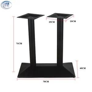 BN Novo fabricante de moda para exterior pernas de mesa de centro redondas de metal base de mesa redonda de ferro áspero