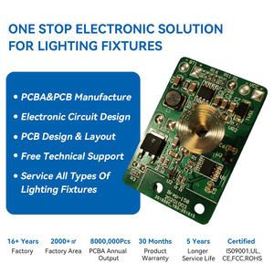 Personalização de PCBA para Iluminação, Placa de Circuito <span class=keywords><strong>LED</strong></span> Recarregável 220v, Placa PCB <span class=keywords><strong>LED</strong></span> 12v para Luzes de Trabalho - Product Image 5