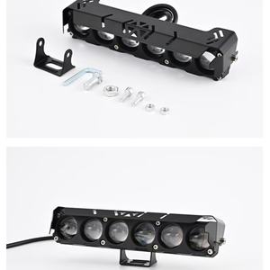 YD <span class=keywords><strong>Moto</strong></span> 6 Lentille Spot Blanc Jaune Haut Bas Faisceau 28W <span class=keywords><strong>LED</strong></span> <span class=keywords><strong>Phare</strong></span> Auxiliaire Conduite Lampe Universel <span class=keywords><strong>Moto</strong></span> Accessoires - Product Image 4