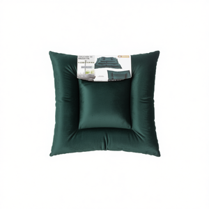 Tappetino per Cani in Velluto Cristallo Verde Scuro con Base Antiscivolo per Letti per Animali - Product Image 2