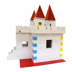 Venta al por mayor Parque de Atracciones Decoración Castillo de bloques de construcción gigante para niños para centros comerciales - Product Image 3