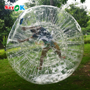 Sayok chất lượng tốt zorbing lăn bóng Inflatable bóng zorb cho trẻ em người lớn - Product Image 4