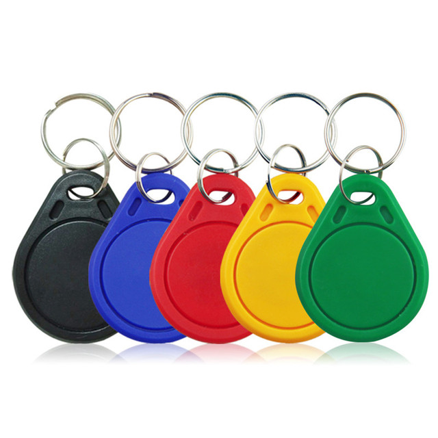 New 13.56MHz RFID IC Key Tags Keyfobs Token NFC TAG Keychain