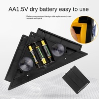 Bricolage Pose de carreaux muraux Ligne d'angle laser vert à 90 degrés Instrument de niveau d'outil de sol électrique à nivellement automatique 2mm