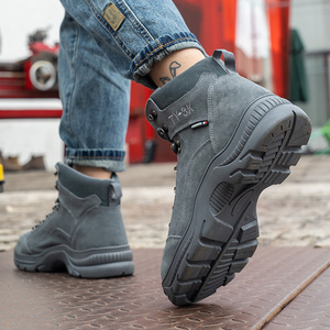 <span class=keywords><strong>Scarpe</strong></span> da lavoro a punta in acciaio di marca SAFETYLEADERS estate inverno e autunno - Product Image 5