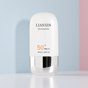ขวดครีมกันแดดเปล่าสีขาวขนาด50มล. ขวดครีมกันแดดพลาสติกสีกำหนดเองได้ - Product Image 4
