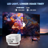 Proyektor Portabel Topleo Movie Full HD Hy350 Max Android 14 1080p Portabel 8K Cinema Mini Video Projector