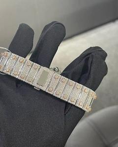 High Quality Diamond Men <b>Watch</b> with Chronograph Display, Durable Steel Band for Business and Travel Use For Sale - Product Image 4