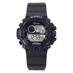<span class=keywords><strong>Reloj</strong></span> Deportivo Electrónico Digital para Niños y Hombres, Nuevo Modelo 2022, Popular, Original, Negro, Luminoso, de Lujo, con Correa de Goma - Product Image 2