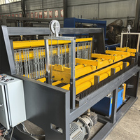 Machine automatique de fabrication de filets de clôture par tamis machine à tisser sertie grillagée