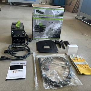 Machine à <span class=keywords><strong>souder</strong></span> à l'arc électrique portable à inverseur, sans gaz, <span class=keywords><strong>MIG</strong></span>/MMA-180, norme européenne 220V, 120A, soudeurs à l'arc manuel en métal - Product Image 4