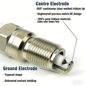 Bujías <span class=keywords><strong>de</strong></span> Platino al por Mayor 41-962 19299585, 4 Piezas/Caja para Chevrolet Colorado Silverado GMC Sierra 1999-2008 Motor V8 - Product Image 4