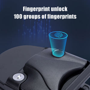 HOMFUL – serrure de porte de <span class=keywords><strong>camping</strong></span>-<span class=keywords><strong>car</strong></span> sans clé, reconnaissance d'empreintes digitales, télécommande, déverrouillage de clé, serrure intelligente de caravane RV - Product Image 2