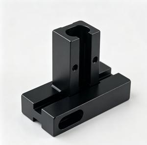 CNC Machined Plastic Mounting Bracket With Central Hole And Two <b>Screw</b> Holes For Precision Assembly - Product Image 3