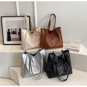 Bolsos de Hombro Versátiles de Alta Gama para Mujer, Gran Capacidad, Forro de Poliéster y Cuero, para el Trabajo - Product Image 5